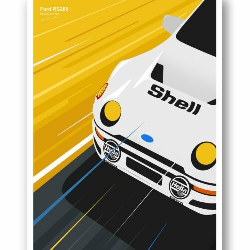 plakat ford rs 200