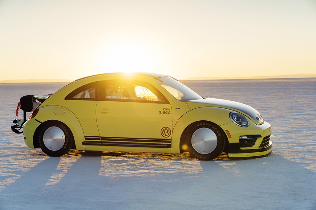 Rekord prędkości VW Beetle 2.0 TFSi - najmocniejsze TFSi photo
