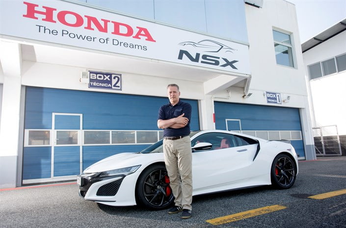 Honda NSX 2017 project manager